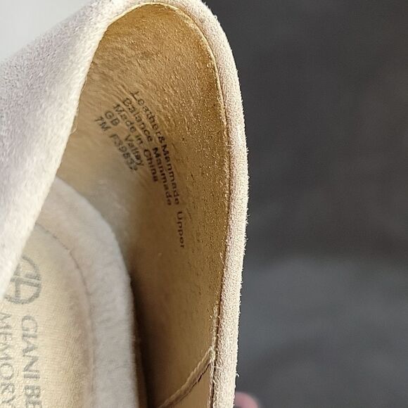 GIANI BERNINI MEMORY FOAM SUEDE ROUND TOE MARY JANE PUMP SHOES - Picture 12 of 16